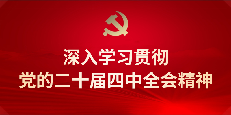 深入學習貫徹黨的二十屆四中全會精神